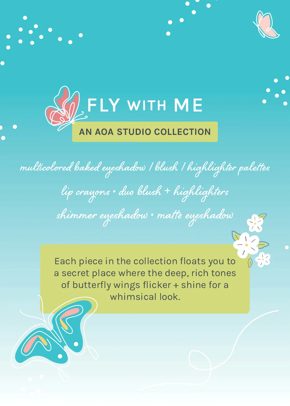 AOA Fly with Me Shimmer Eyeshadows