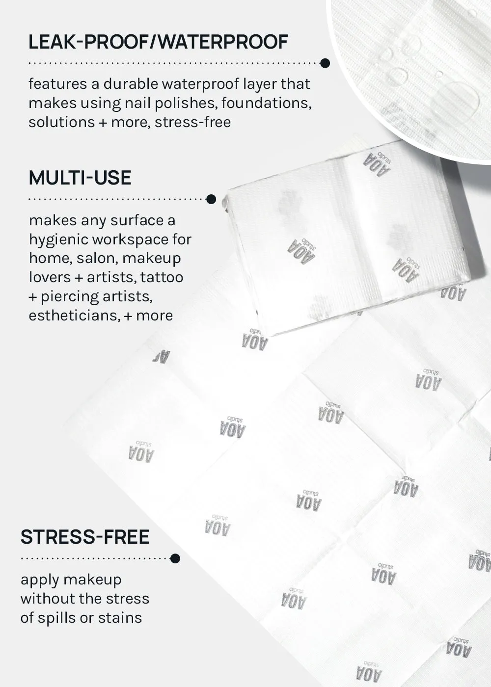 AOA Hygienic Beauty Paper Covers