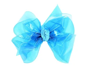 Beyond Creations Girls Waterproof Hair Bow - Turquoise