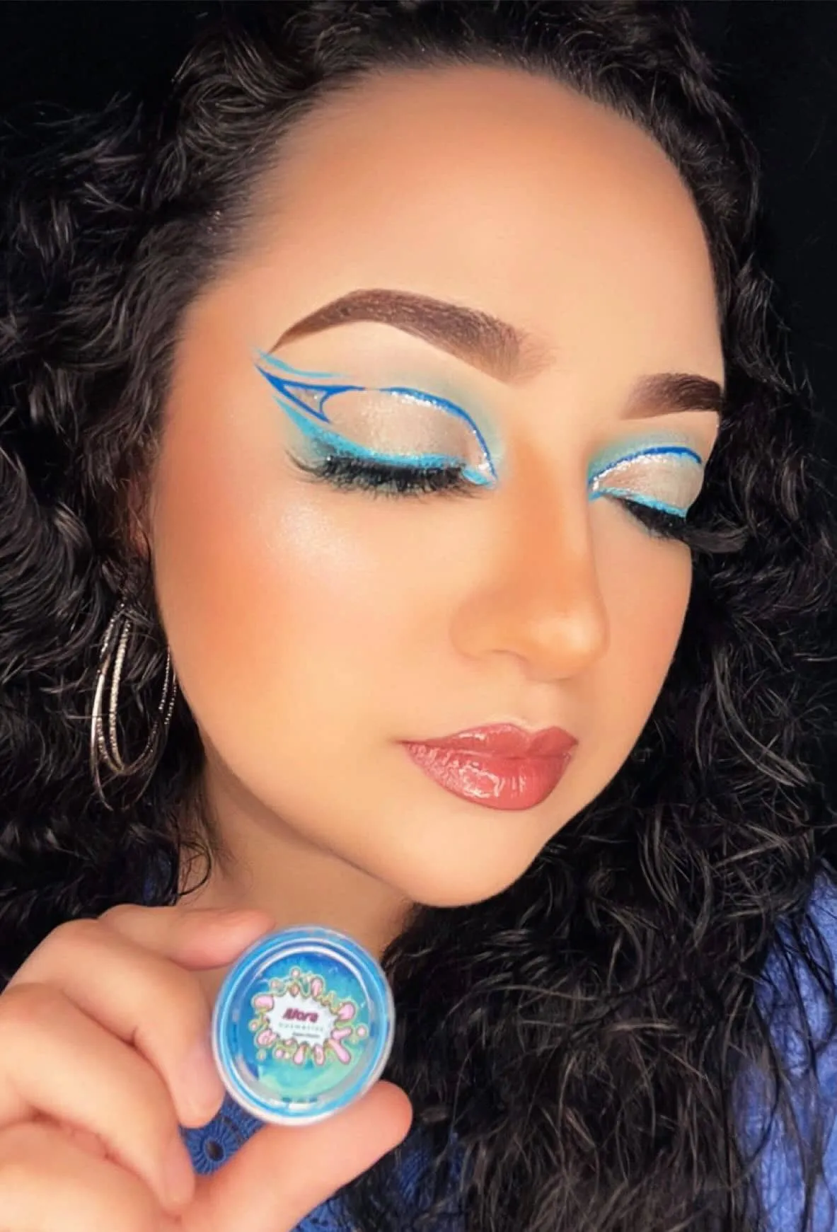 Blue Split Liner