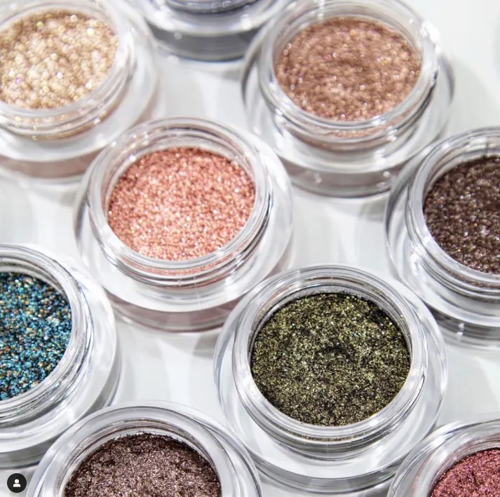 Bodyography Glitter Pigment - Caviar - Smokey Brown