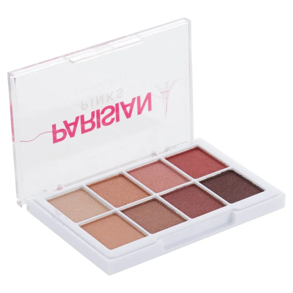 Collection Cosmetics Parisian Pinks 8 Colour Eyeshadow Palette