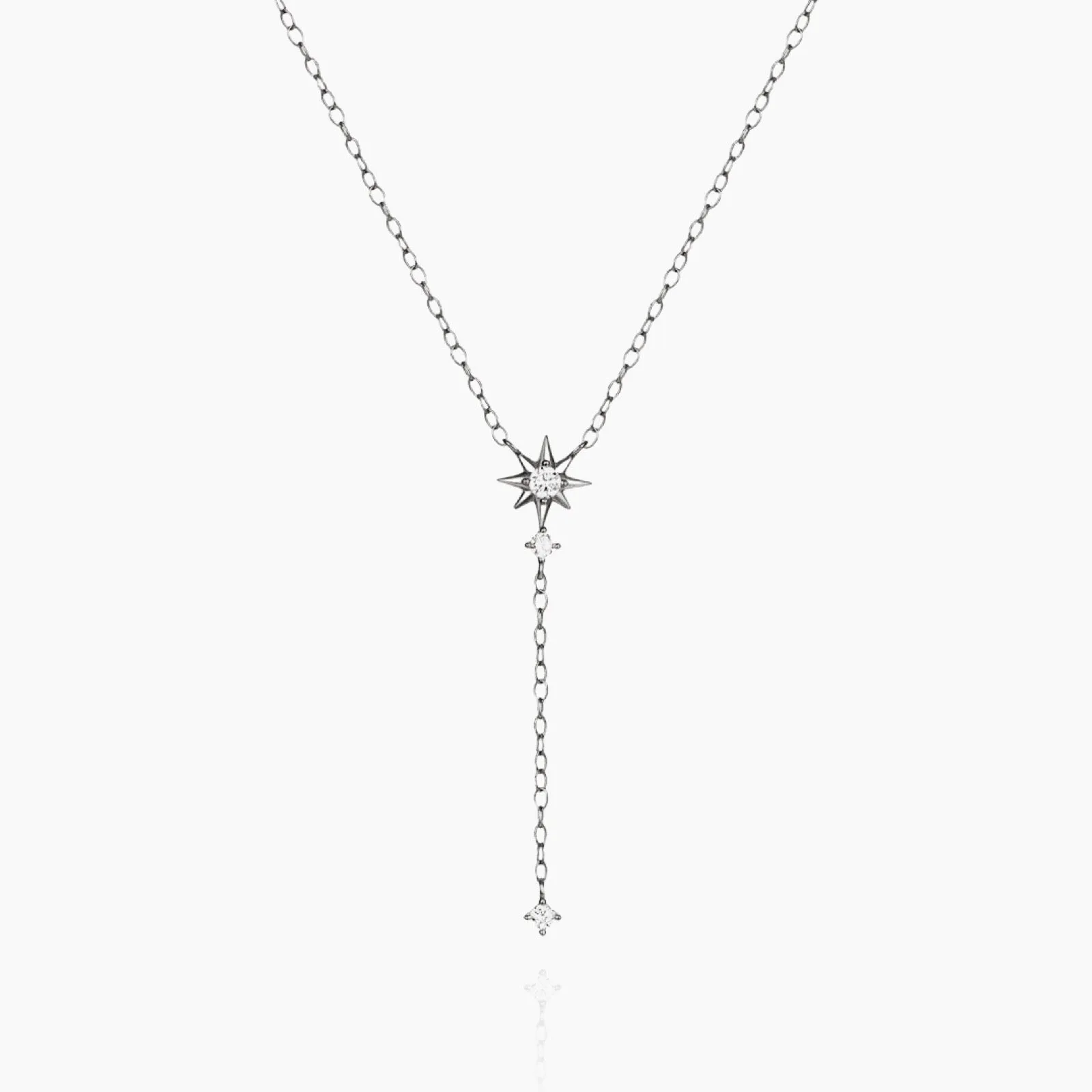 Dainty Stars Y-Shape Necklace