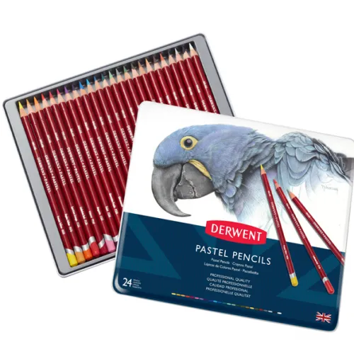 Derwent Pastel Pencils (Case of 24 Colors)