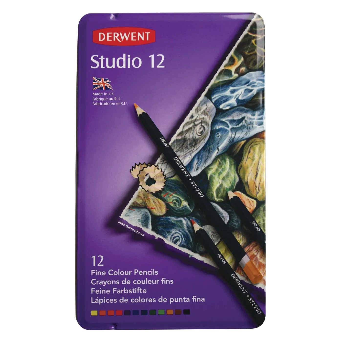 Derwent Studio Pencils - (12 Pcs)