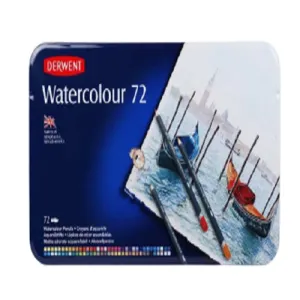 Derwent Watercolor Pencils Tin of 72