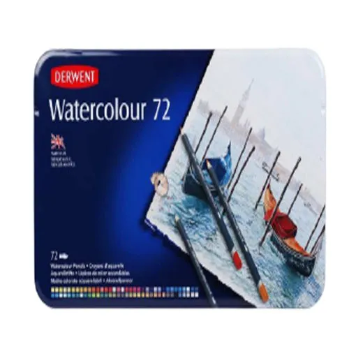 Derwent Watercolor Pencils Tin of 72
