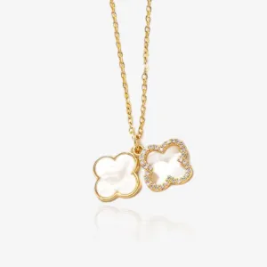 Double Clover Necklace