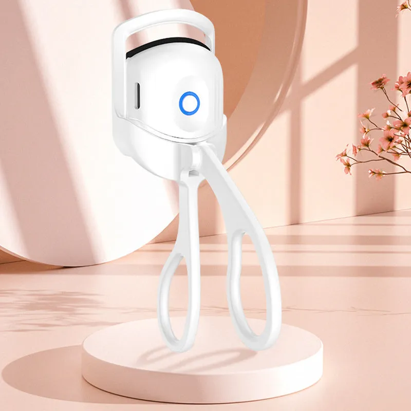 Eyelash Curler - Portable Electric Heated Comb Eye Lash - Long Lasting Eyelashes Curls - Thermal Eyelash Curler - Makeup Tools Heated - Eyelash Curlers- Rechargeable Electric Eyelash Curler - Handheld Eyelash Heat