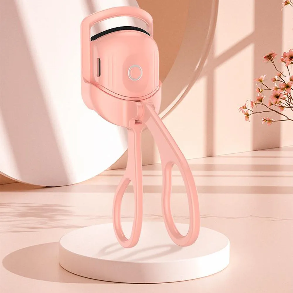 Eyelash Curler - Portable Electric Heated Comb Eye Lash - Long Lasting Eyelashes Curls - Thermal Eyelash Curler - Makeup Tools Heated - Eyelash Curlers- Rechargeable Electric Eyelash Curler - Handheld Eyelash Heat