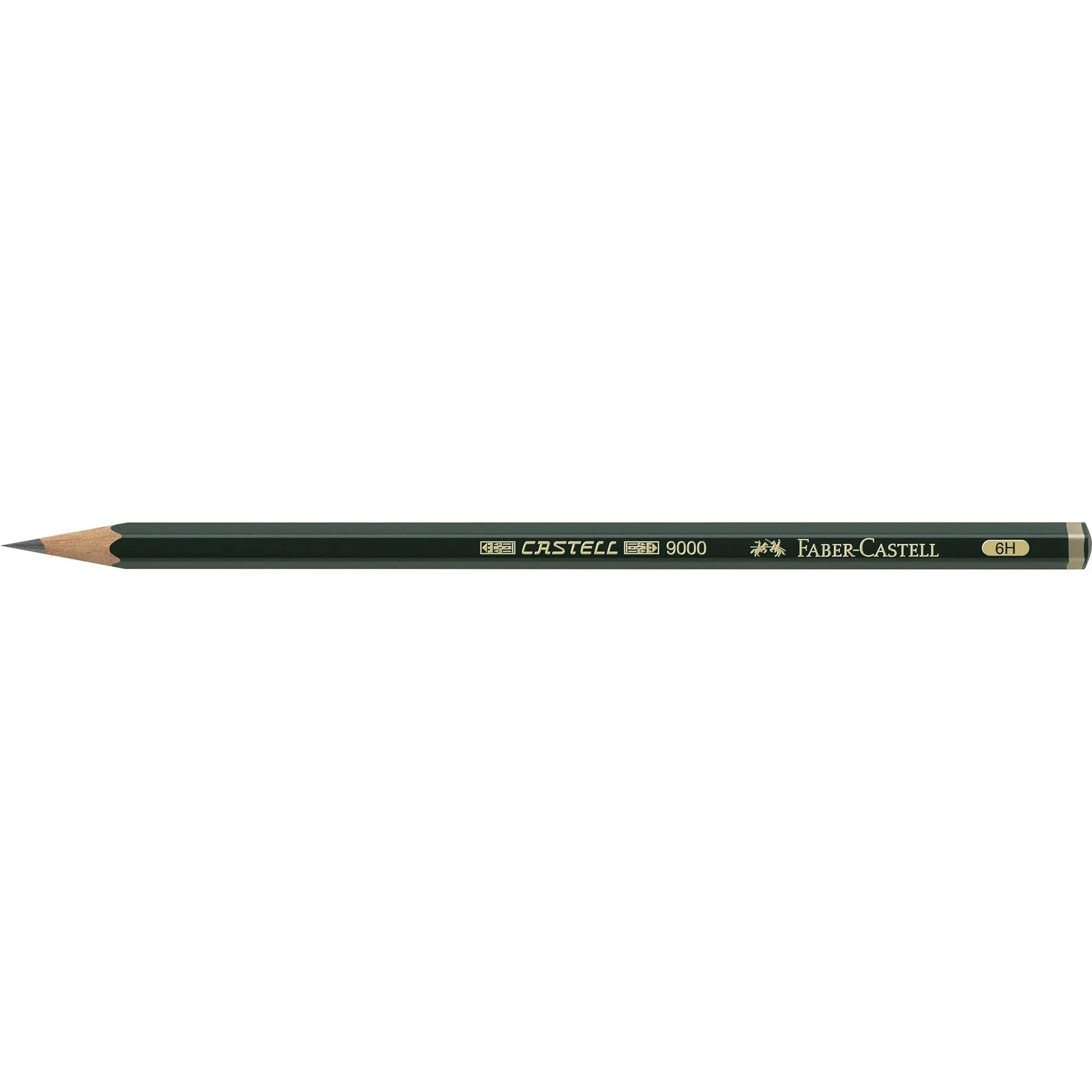 FABER-CASTELL GRAPHITE PENCIL CASTELL9000 6H