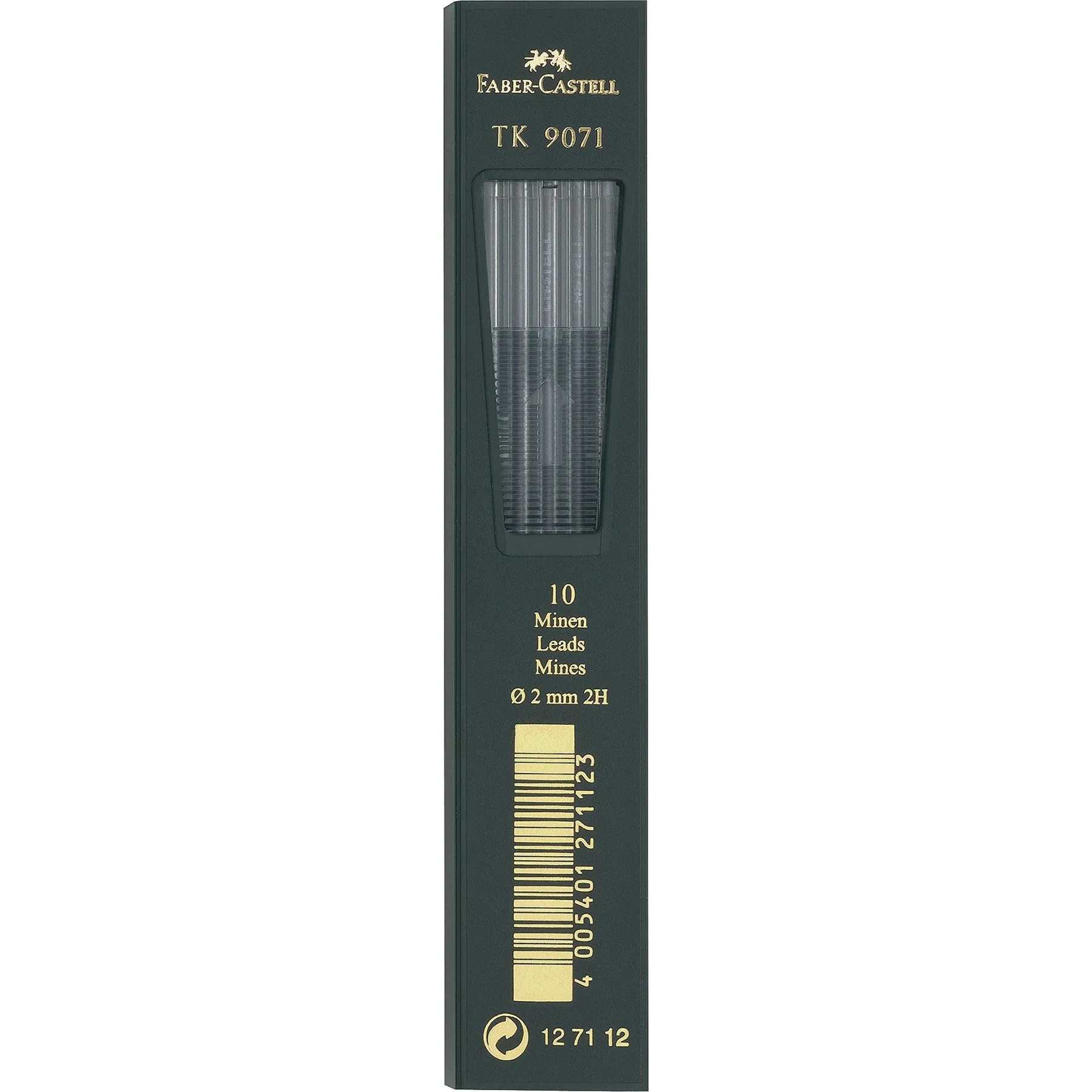 FABER-CASTELL TK 9071 leads - 2H (Pack of 5pc)