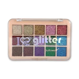 Gulflower Glitter Eyeshadow Palette 27g