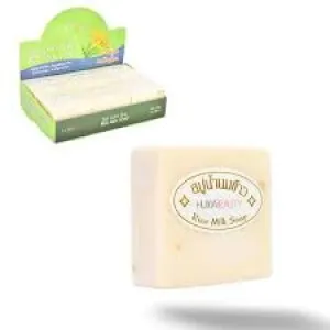 Huxia Beauty Rice Milk Soap Oil-Free Face and Body Soap