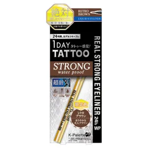 K-Palette Real Strong Eyeliner 24h WP Retro Brown