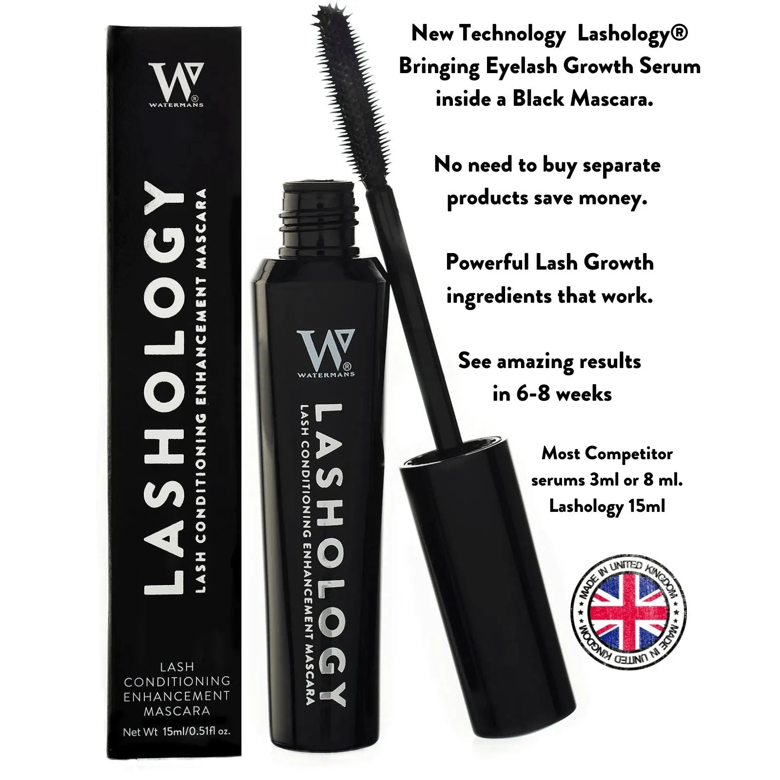 Lashology® 15ml Advanced Lash Growth Mascara