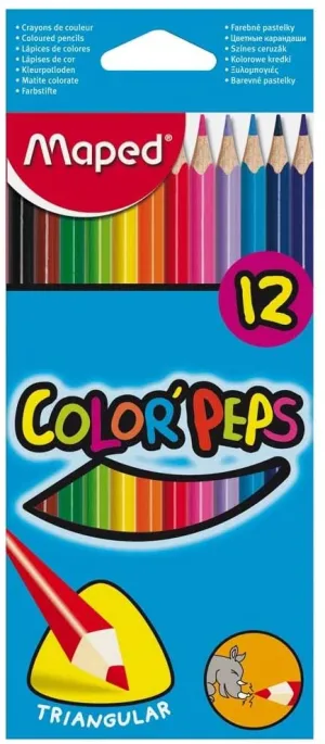 Maped Color Peps Pencils - (12 Pcs)
