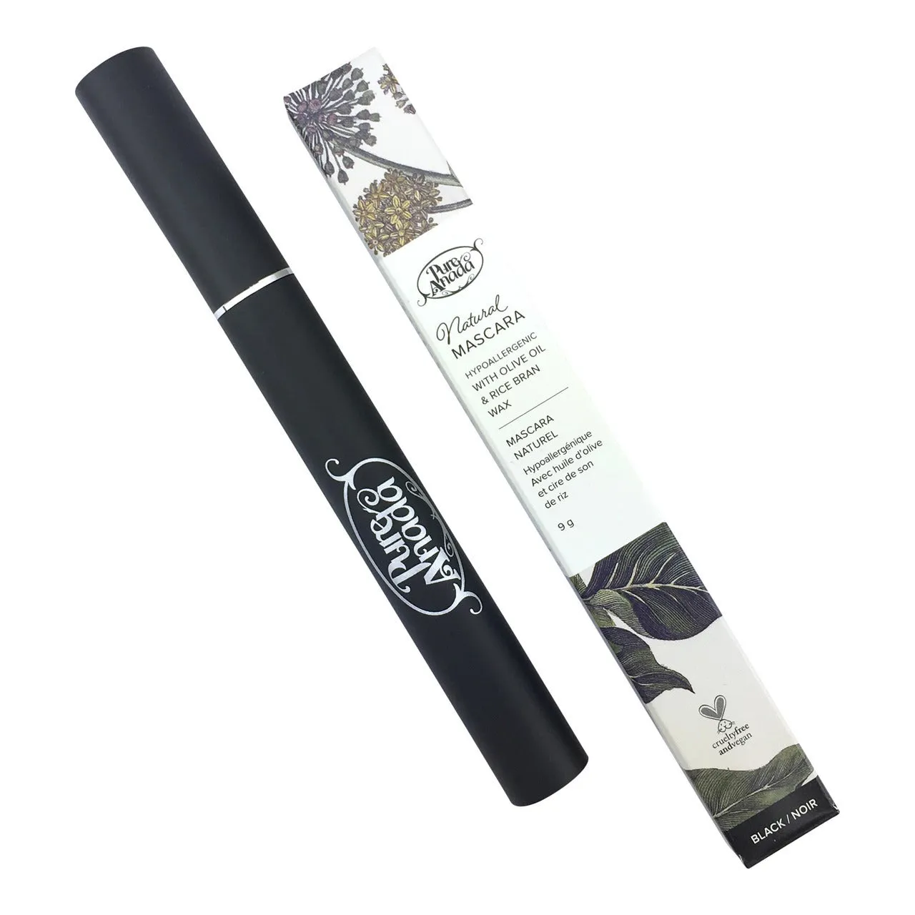 Natural Black Mascara 10ml - Pure Anada - BEAUTY BIBLE WINNER 2022