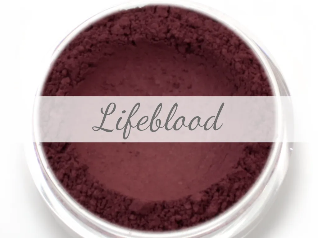 "Lifeblood" - Mineral Eyeshadow