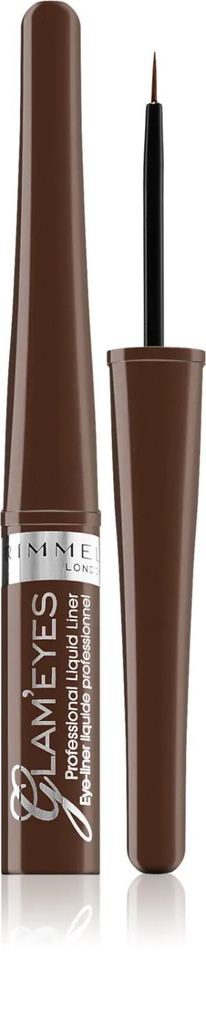 Rimmel Glam Eyes Liquid Eyeliner 002 Brown Velvet