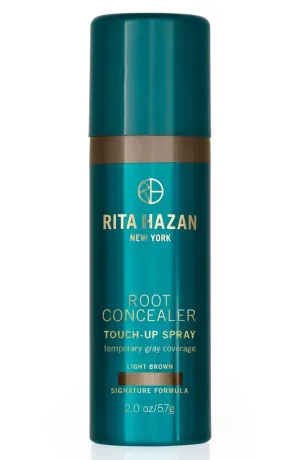 Rita Hazan Root Concealer Touch Up Spray, Light Brown Cover Up Gray, 2 oz