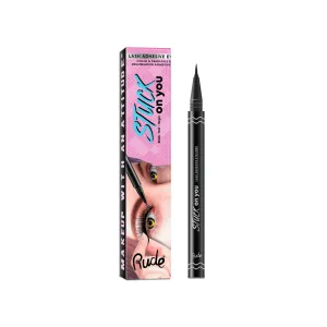Rude - Stuck On You Lash Adhesive Eyeliner - Black