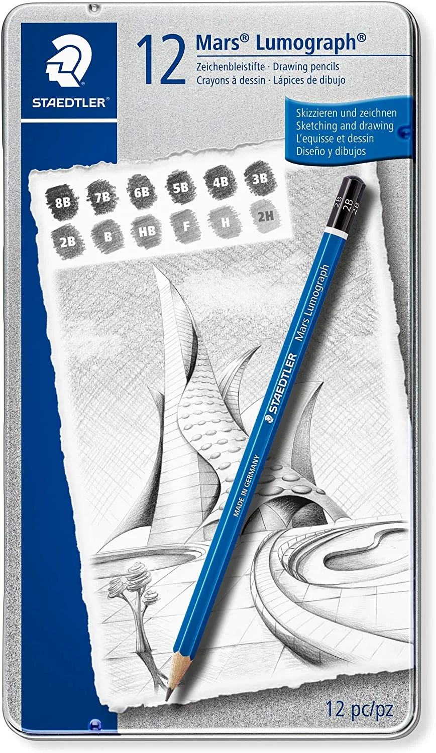 Staedtler Mars Lumograph Pencil - (Pack of 12)
