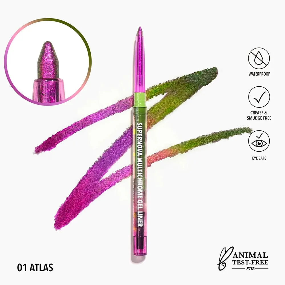 Supernova Multichrome Gel Liner Bundle 10 Shades (1 unit)