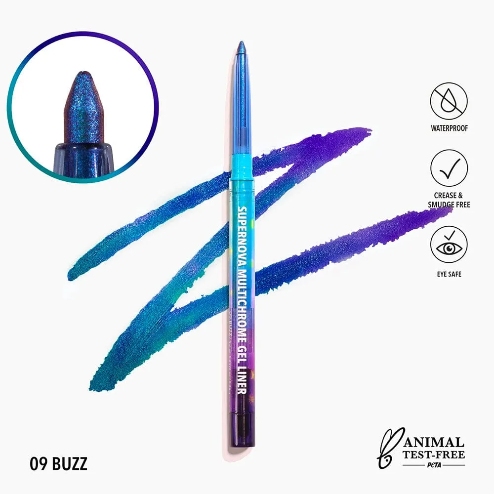 Supernova Multichrome Gel Liner Bundle 10 Shades (1 unit)