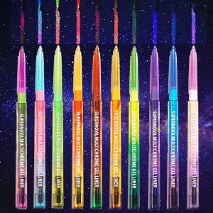 Supernova Multichrome Gel Liner Bundle 10 Shades (1 unit)