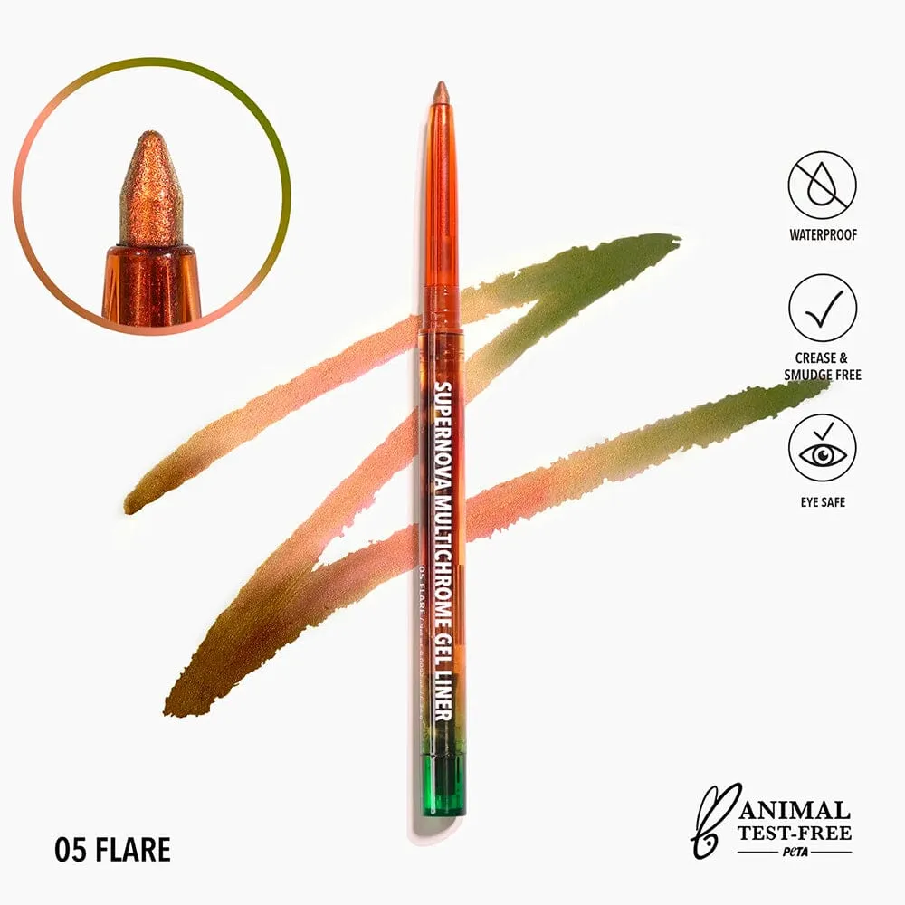 Supernova Multichrome Gel Liner Bundle 10 Shades (1 unit)