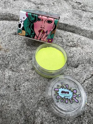 Yellow Pastel Cake UV Water Activated Liners